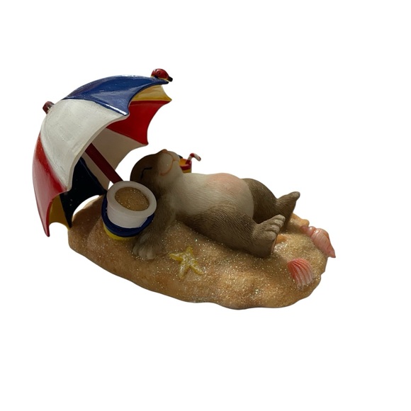 Charming Tails Mouse Under Beach Umbrella You Sizzle - Picture 1 of 4